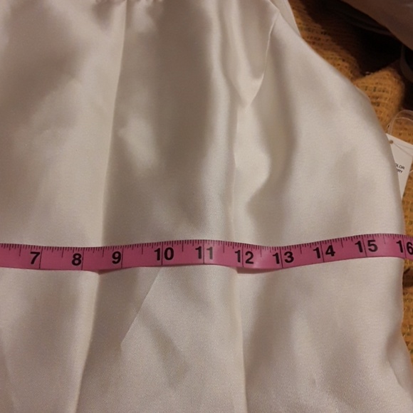 Jeweled Neck Satin Dress - Chetta B. - Picture 8 of 8